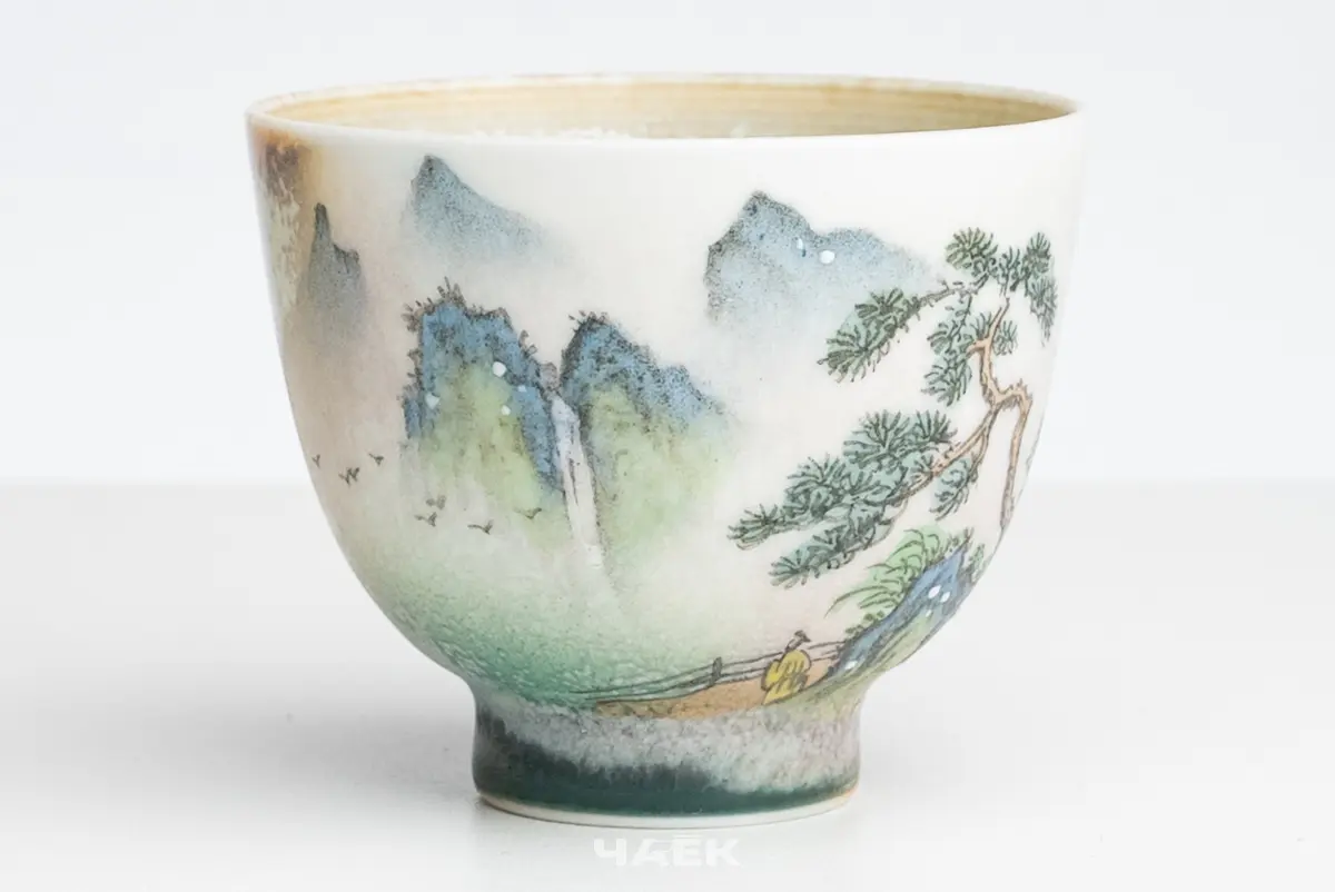 Пиала № 536, керамика Цзиндэчжэнь, 75 мл