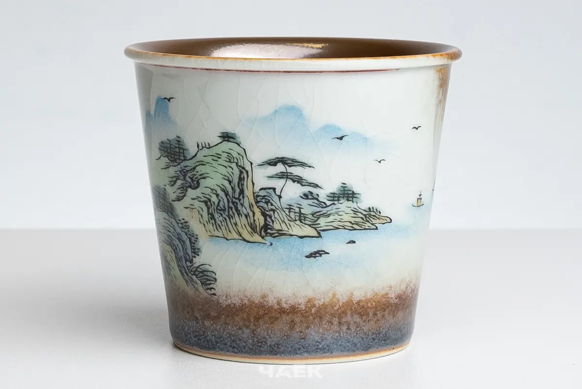 Пиала № 566, керамика Цзиндэчжэнь, 111 мл