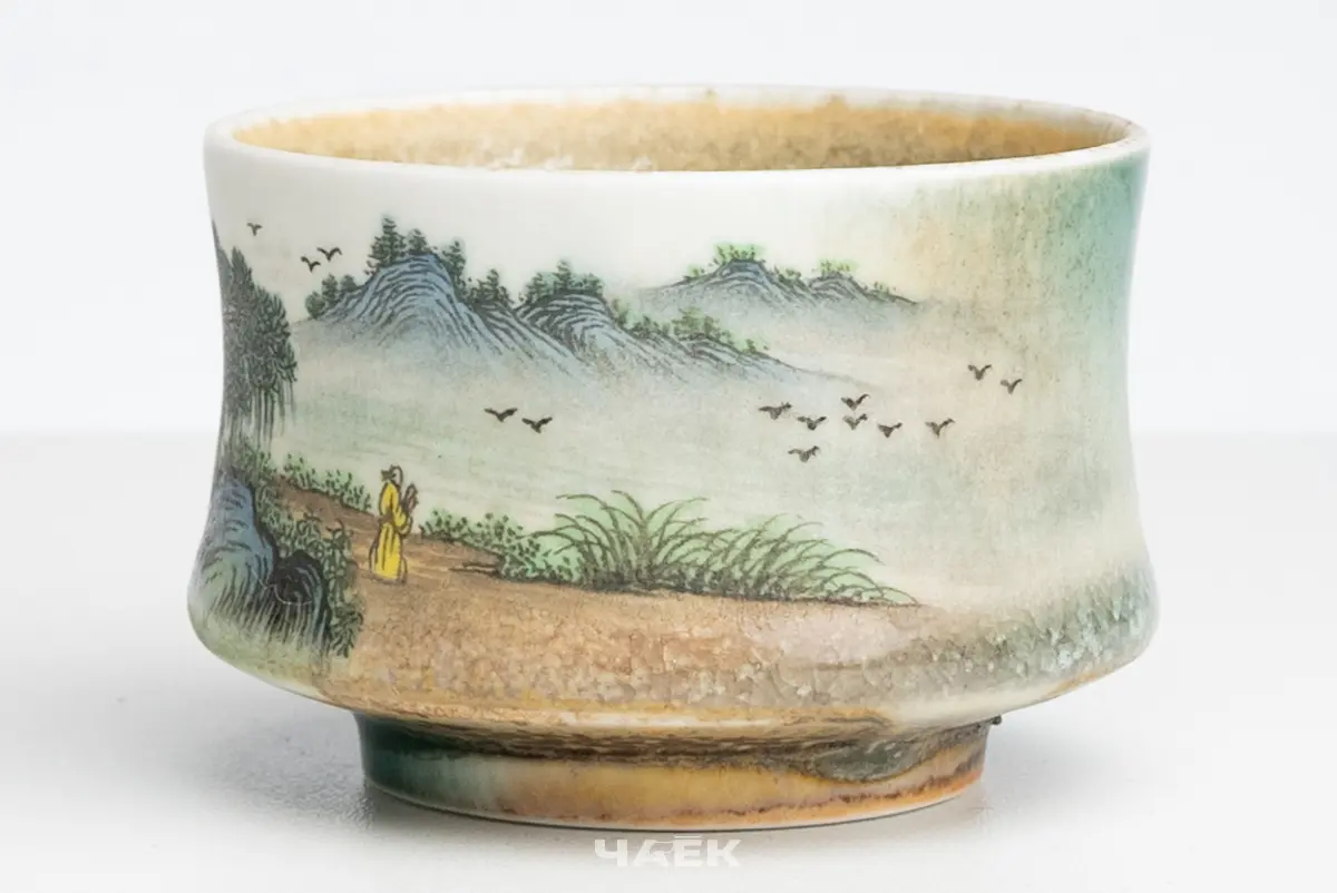 Пиала № 527, керамика Цзиндэчжэнь, 70 мл