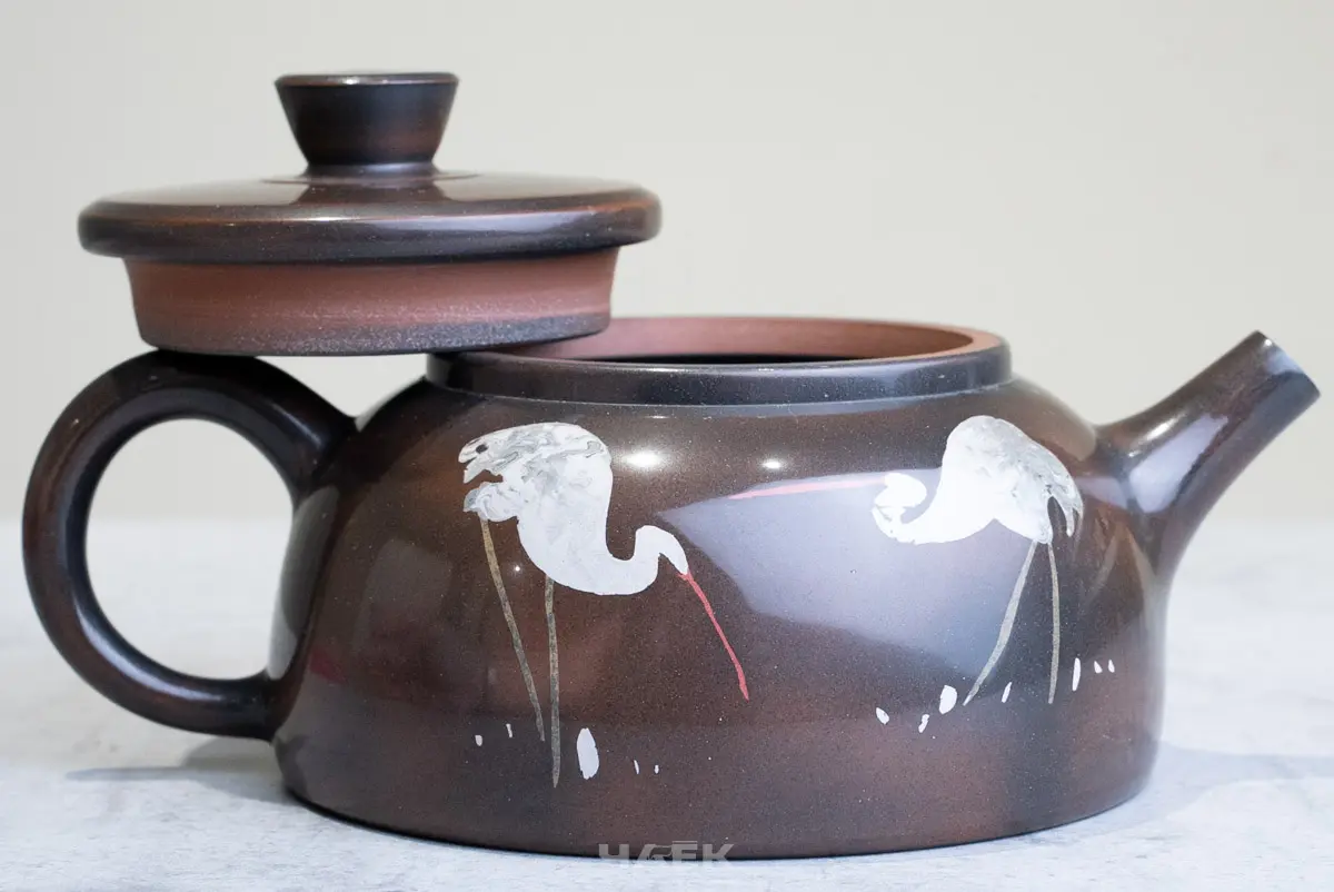Чайник из керамики Цзяньшуй, 160 мл, № 19