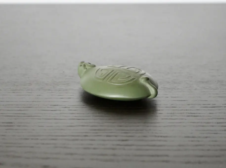 Чайная фигурка «Черепаха» № 2, исинская глина