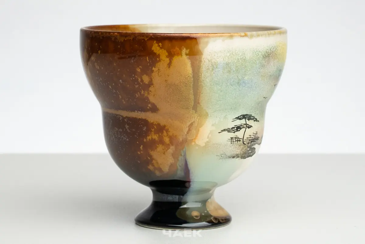 Пиала № 615, керамика Цзиндэчжэнь, 105 мл