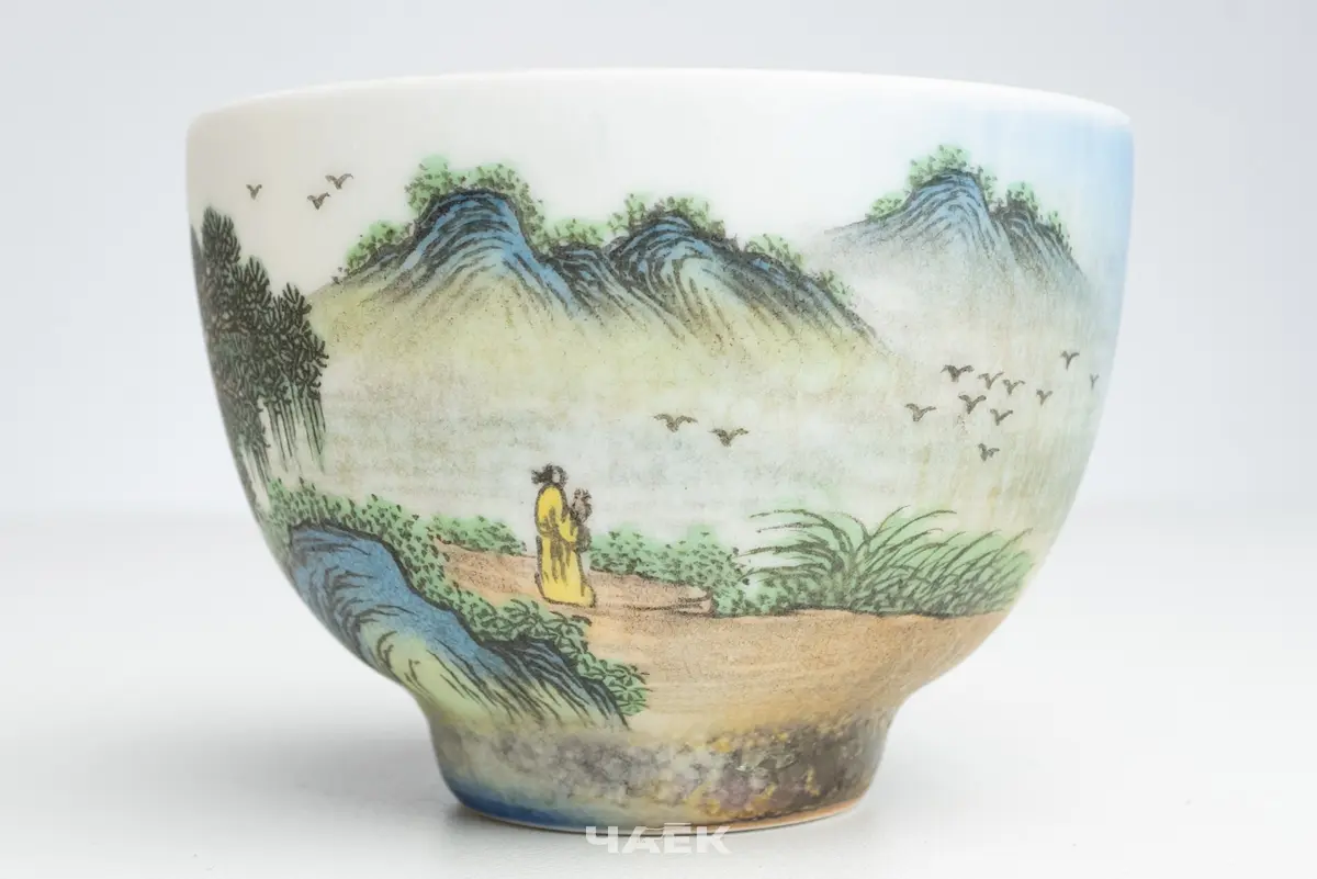 Пиала № 508, керамика Цзиндэчжэнь, 68 мл