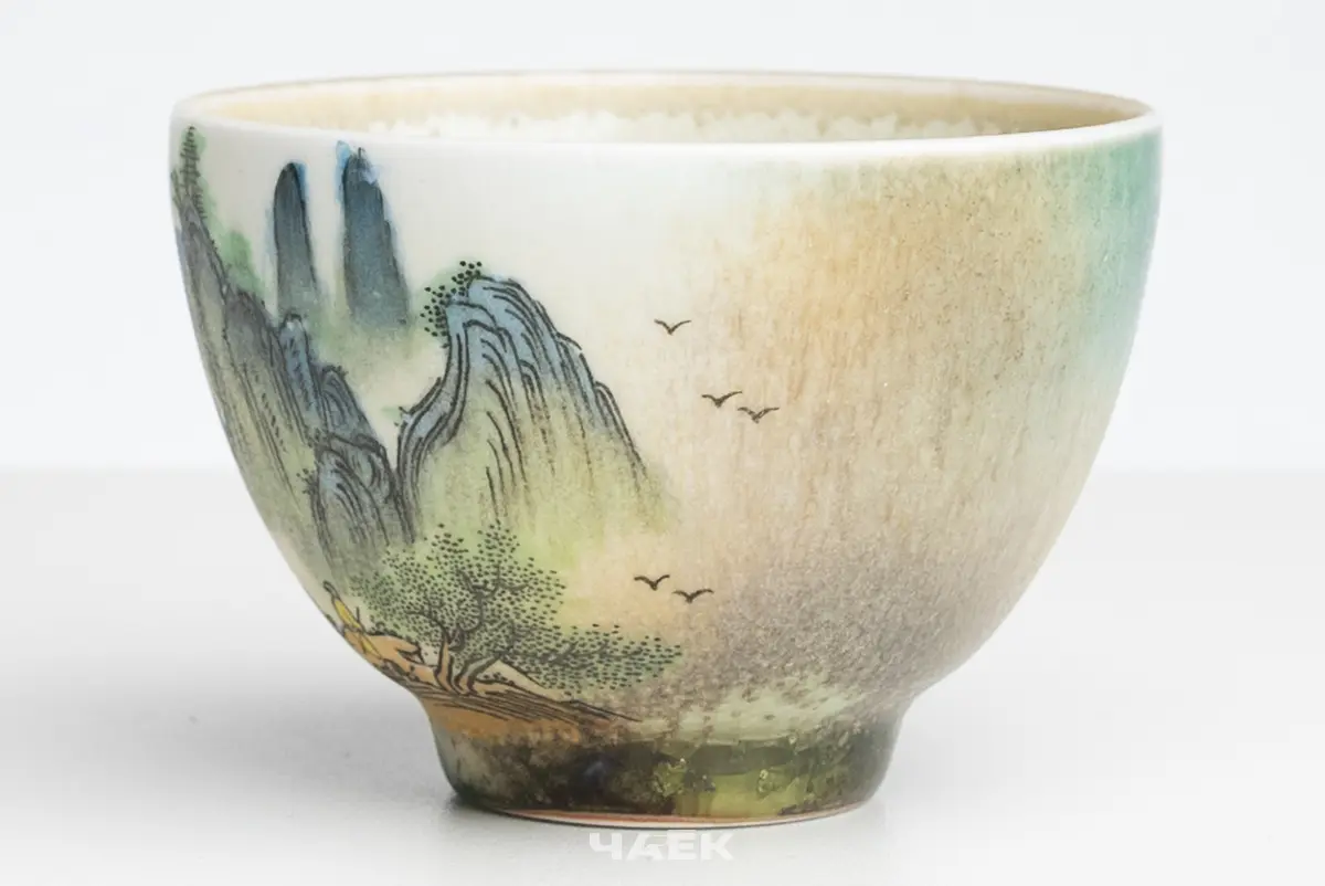 Пиала № 515, керамика Цзиндэчжэнь, 80 мл