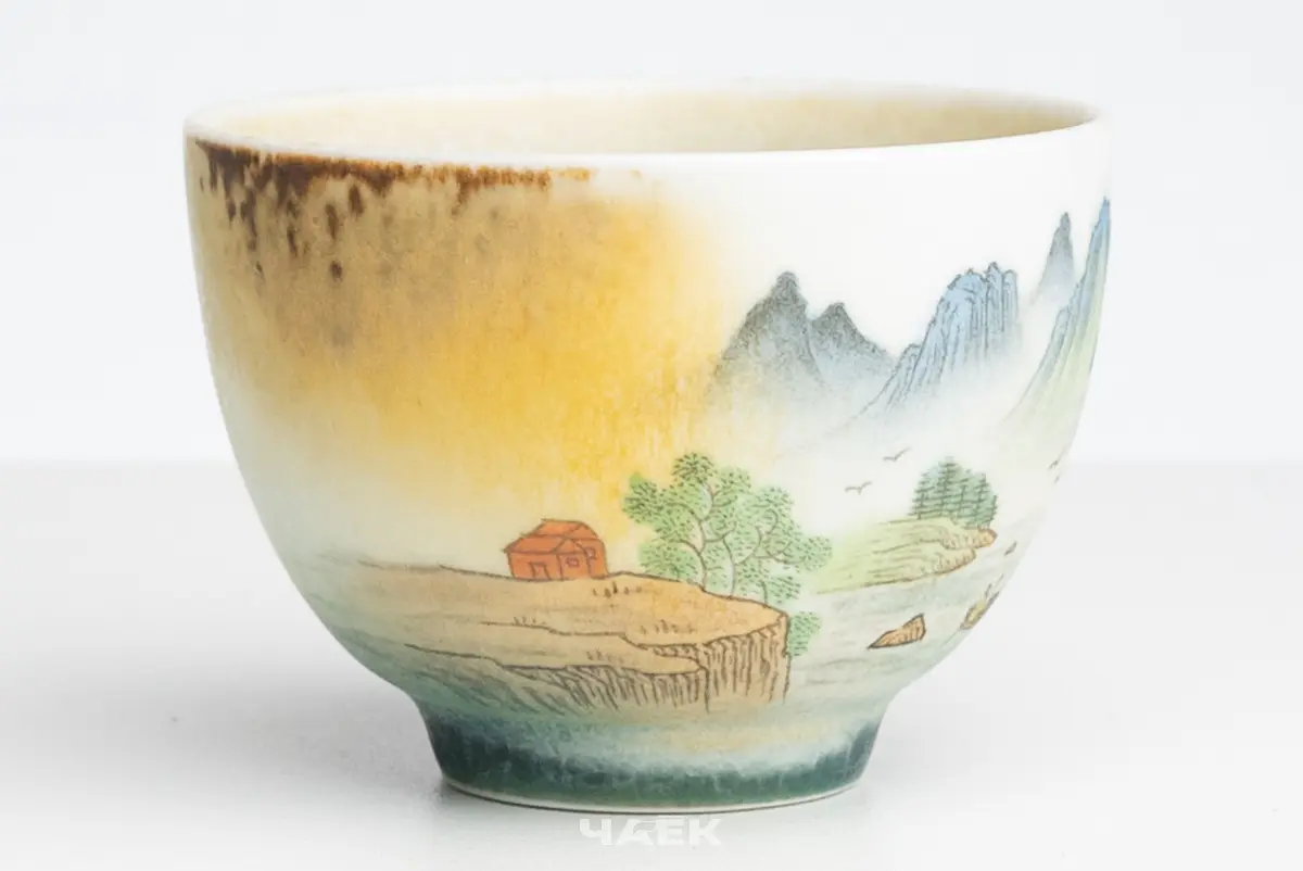 Пиала № 525, керамика Цзиндэчжэнь, 75 мл