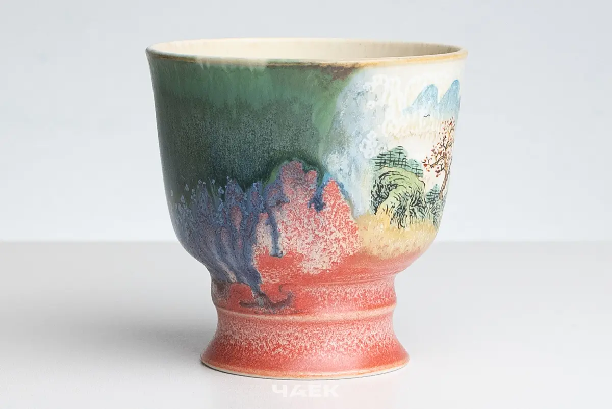 Пиала № 563, керамика Цзиндэчжэнь, 98 мл