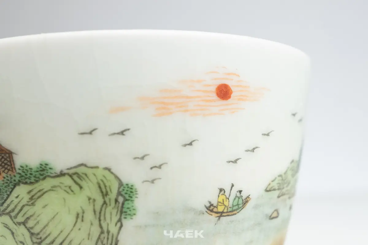 Пиала № 534, керамика Цзиндэчжэнь, 70 мл