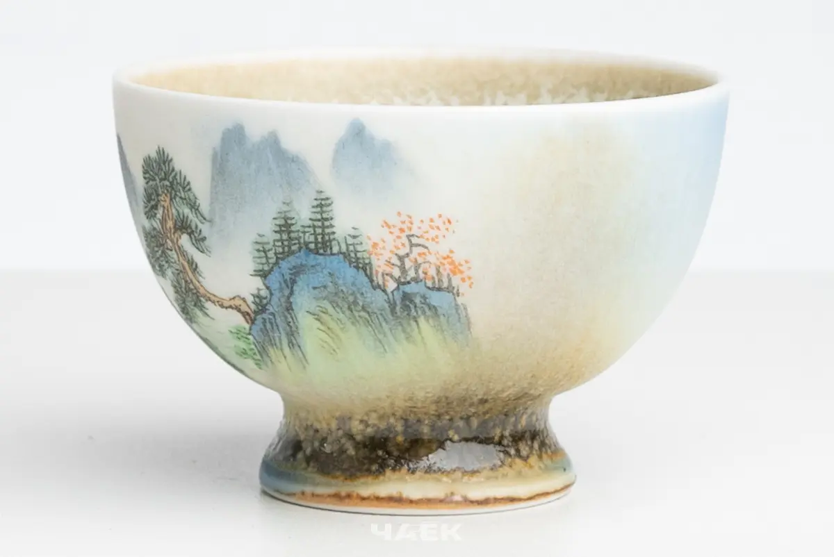 Пиала № 523, керамика Цзиндэчжэнь, 55 мл