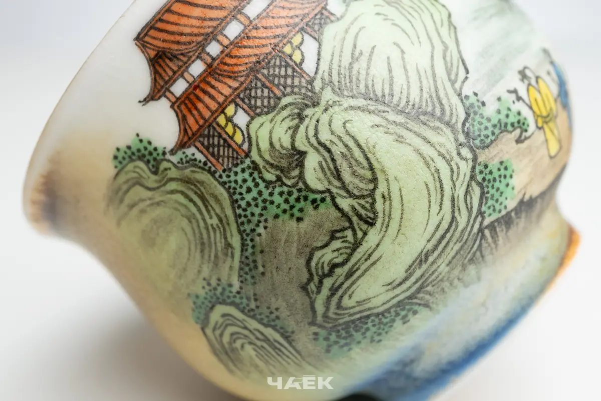 Пиала № 511, керамика Цзиндэчжэнь, 66 мл