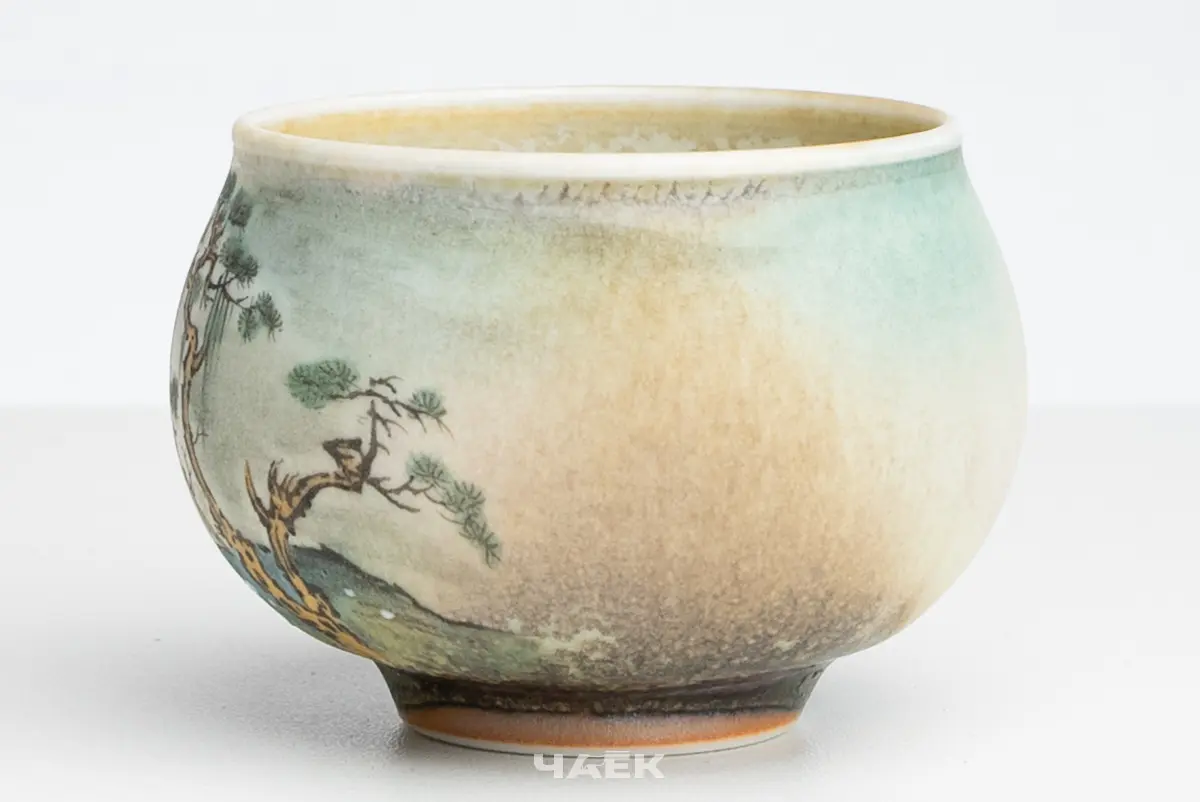 Пиала № 532, керамика Цзиндэчжэнь, 75 мл