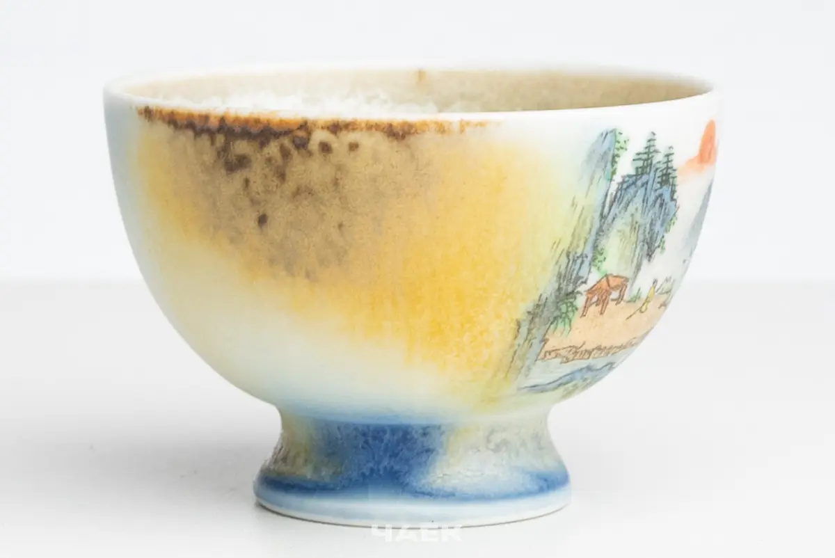 Пиала № 523, керамика Цзиндэчжэнь, 55 мл