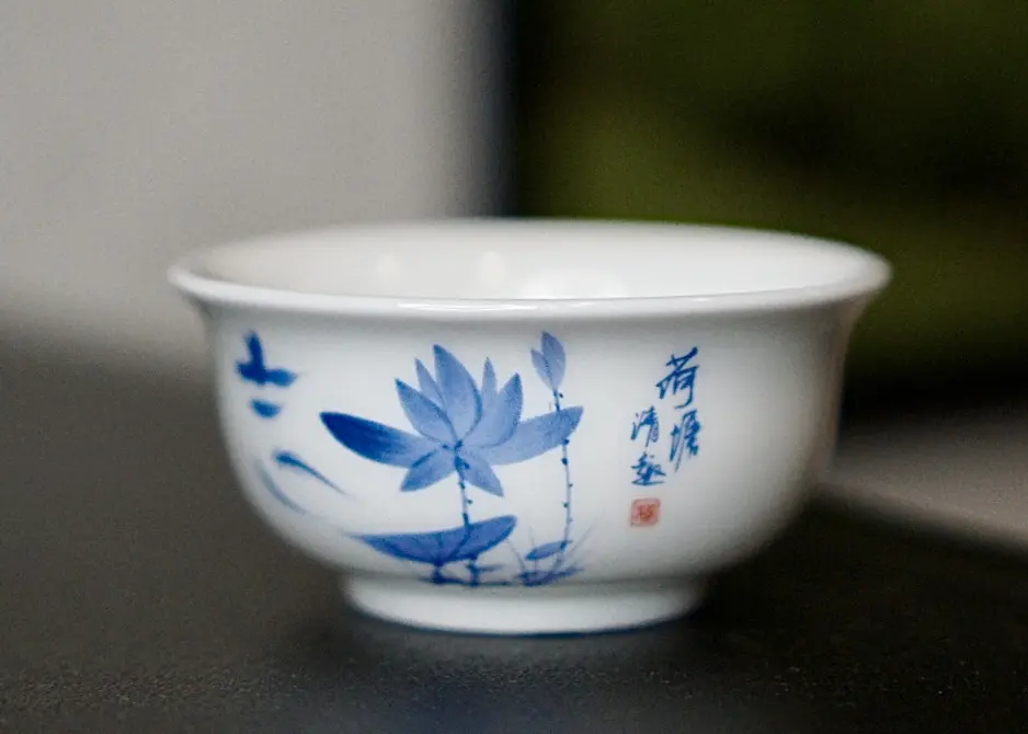 Пиала № 34, фарфор, 60 мл