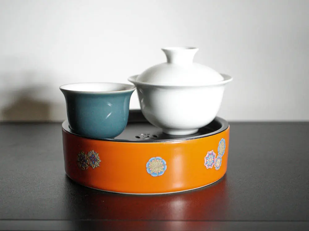 Чабань чайный пруд № 30, керамика, железо