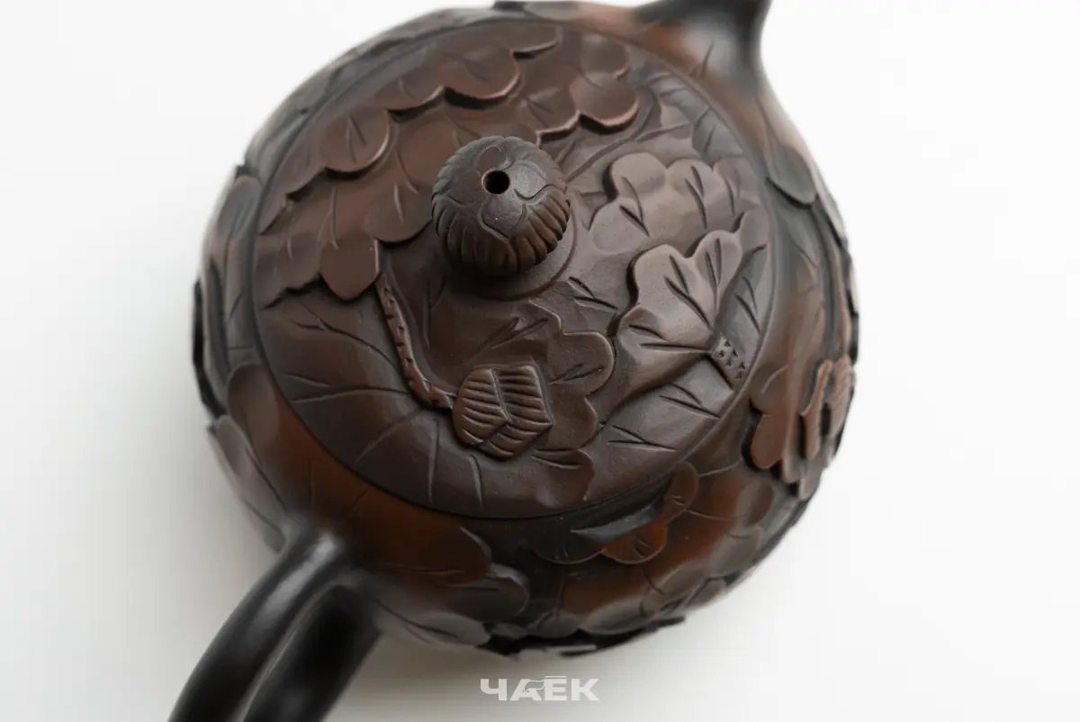 Чайник № 127 из керамики Цзяньшуй, 222 мл