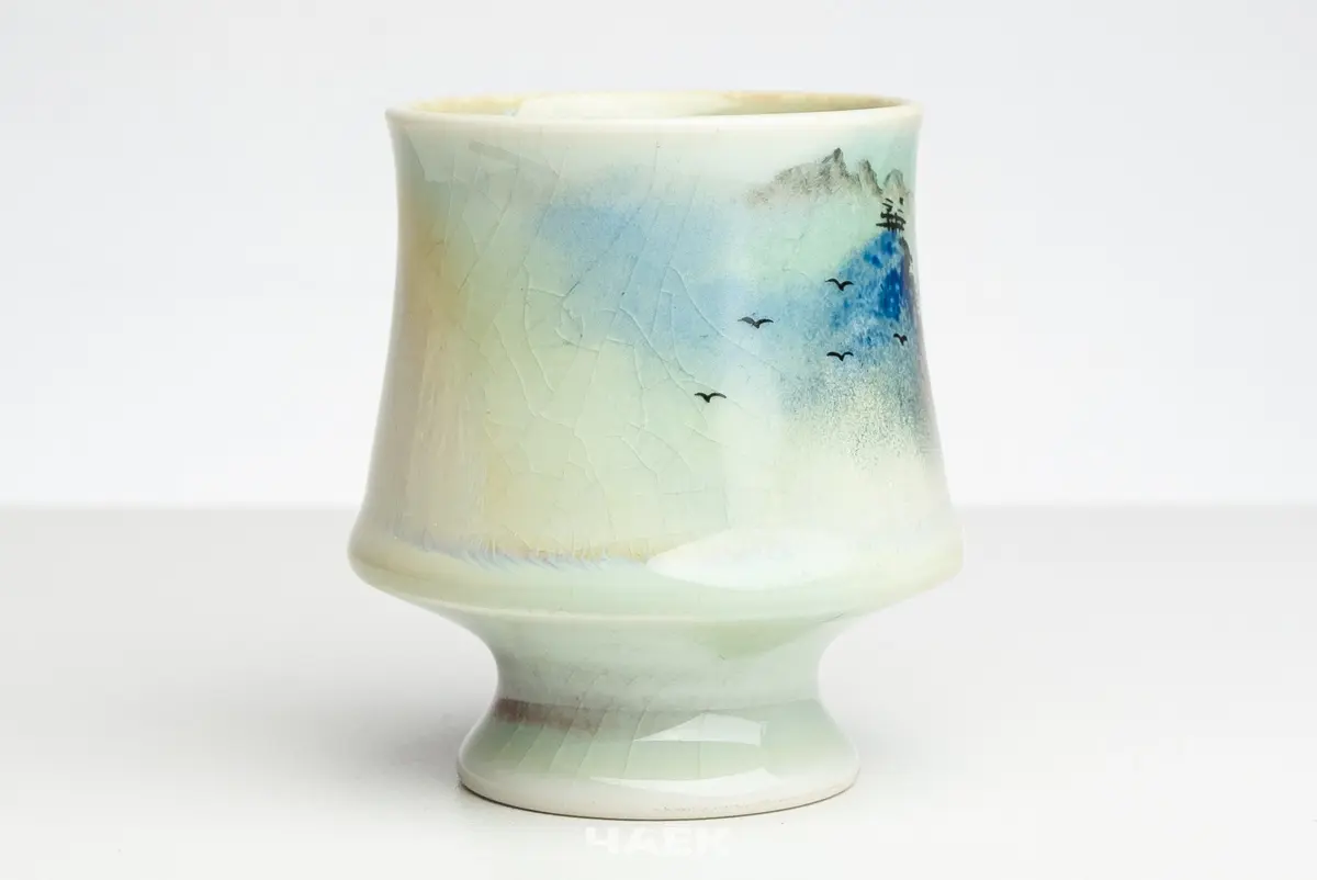 Пиала № 613, керамика Цзиндэчжэнь, 80 мл