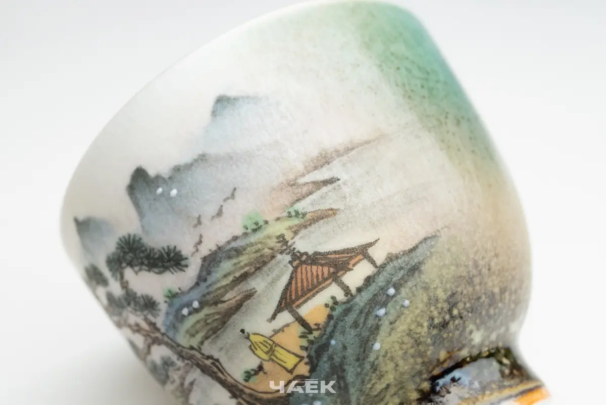 Пиала № 535, керамика Цзиндэчжэнь, 80 мл