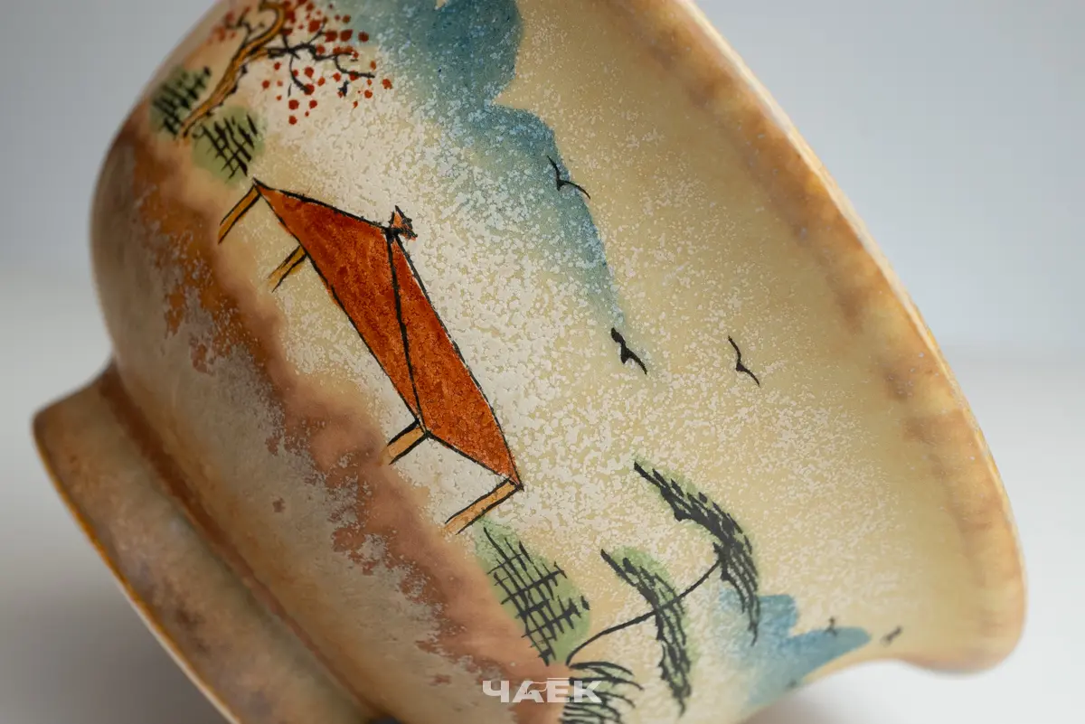 Пиала № 573, керамика Цзиндэчжэнь, 110 мл