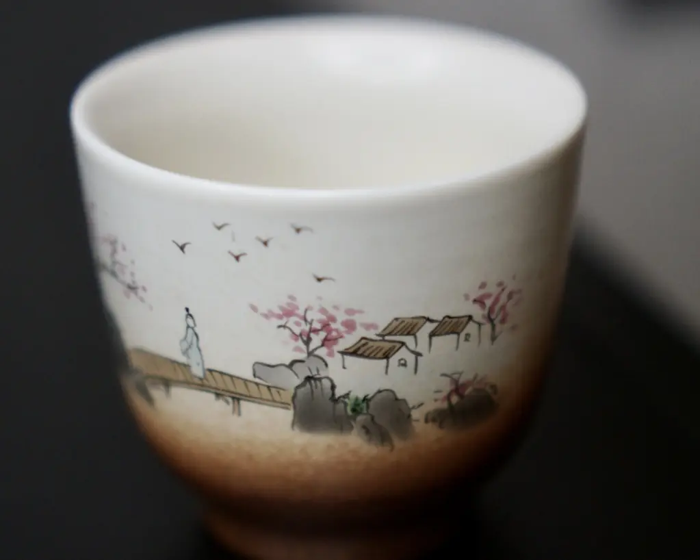 Пиала № 28, керамика Цзиндэчжень, 89 мл