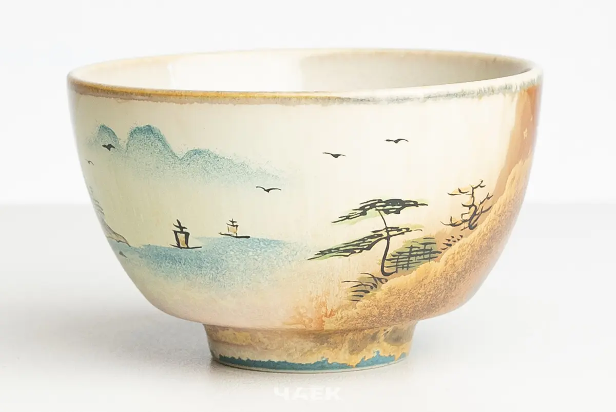 Пиала № 580, керамика Цзиндэчжэнь, 80 мл