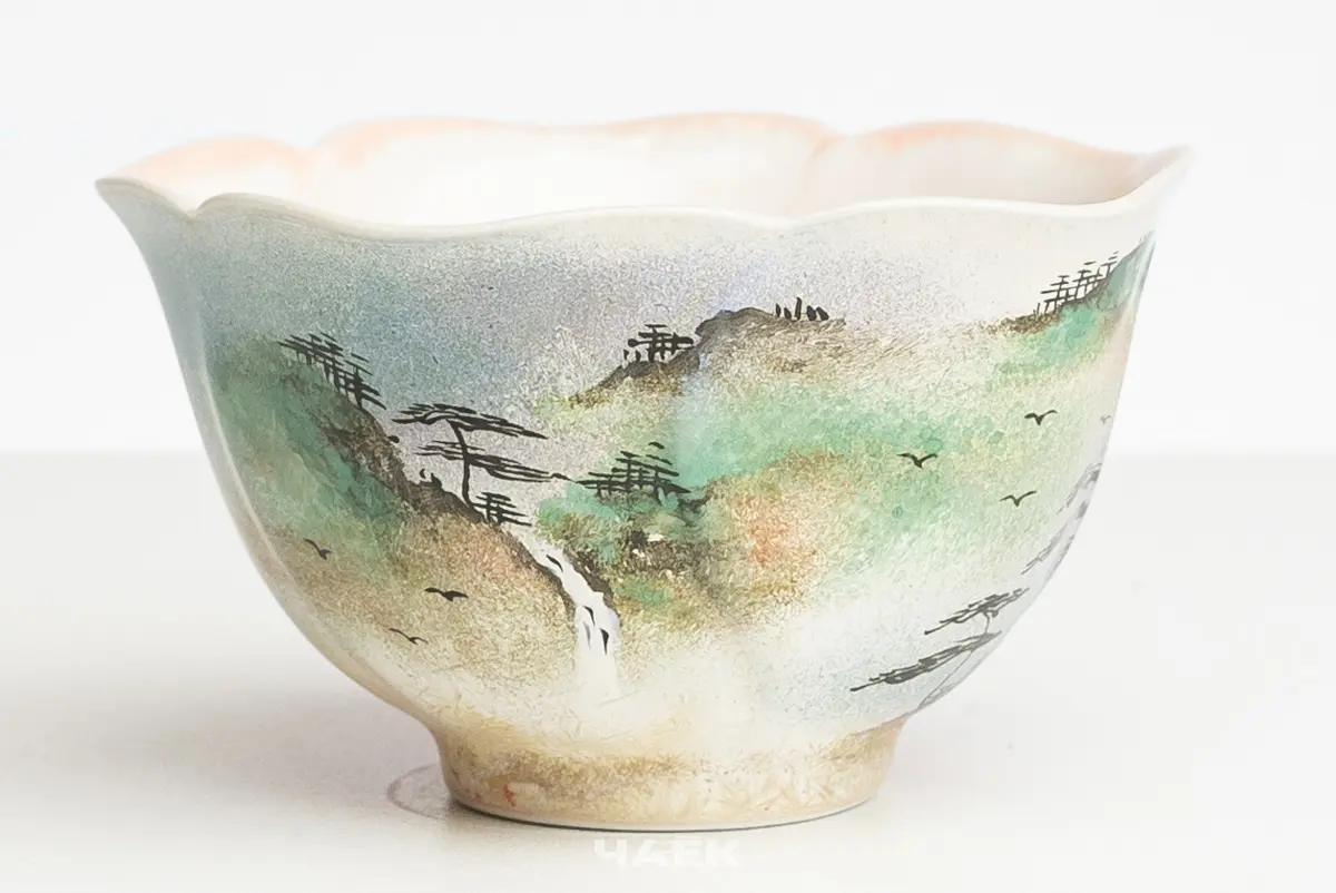 Пиала № 596, керамика Цзиндэчжэнь, 90 мл