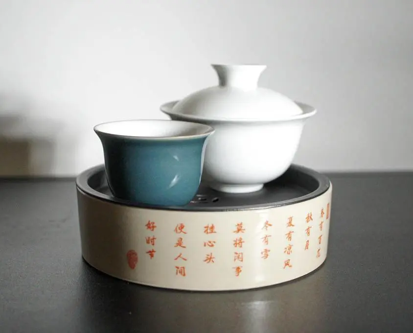 Чабань чайный пруд № 29, керамика, железо