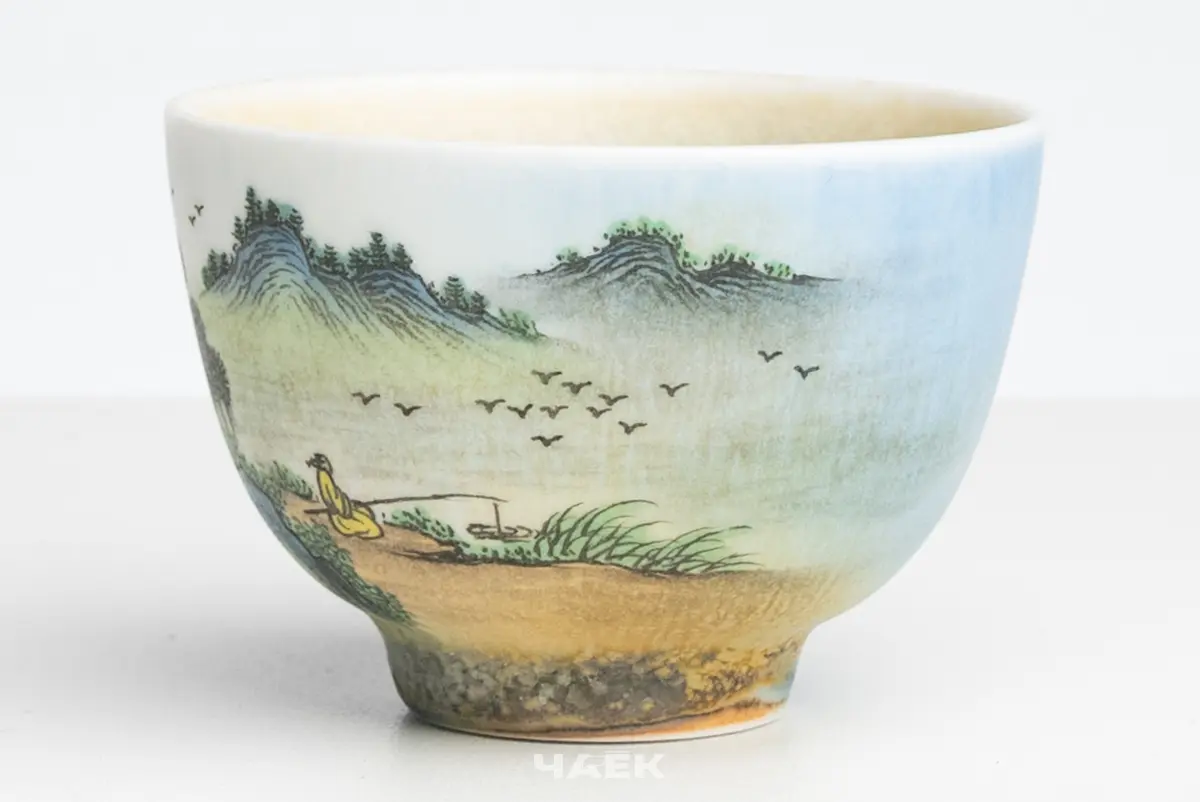 Пиала № 518, керамика Цзиндэчжэнь, 65 мл