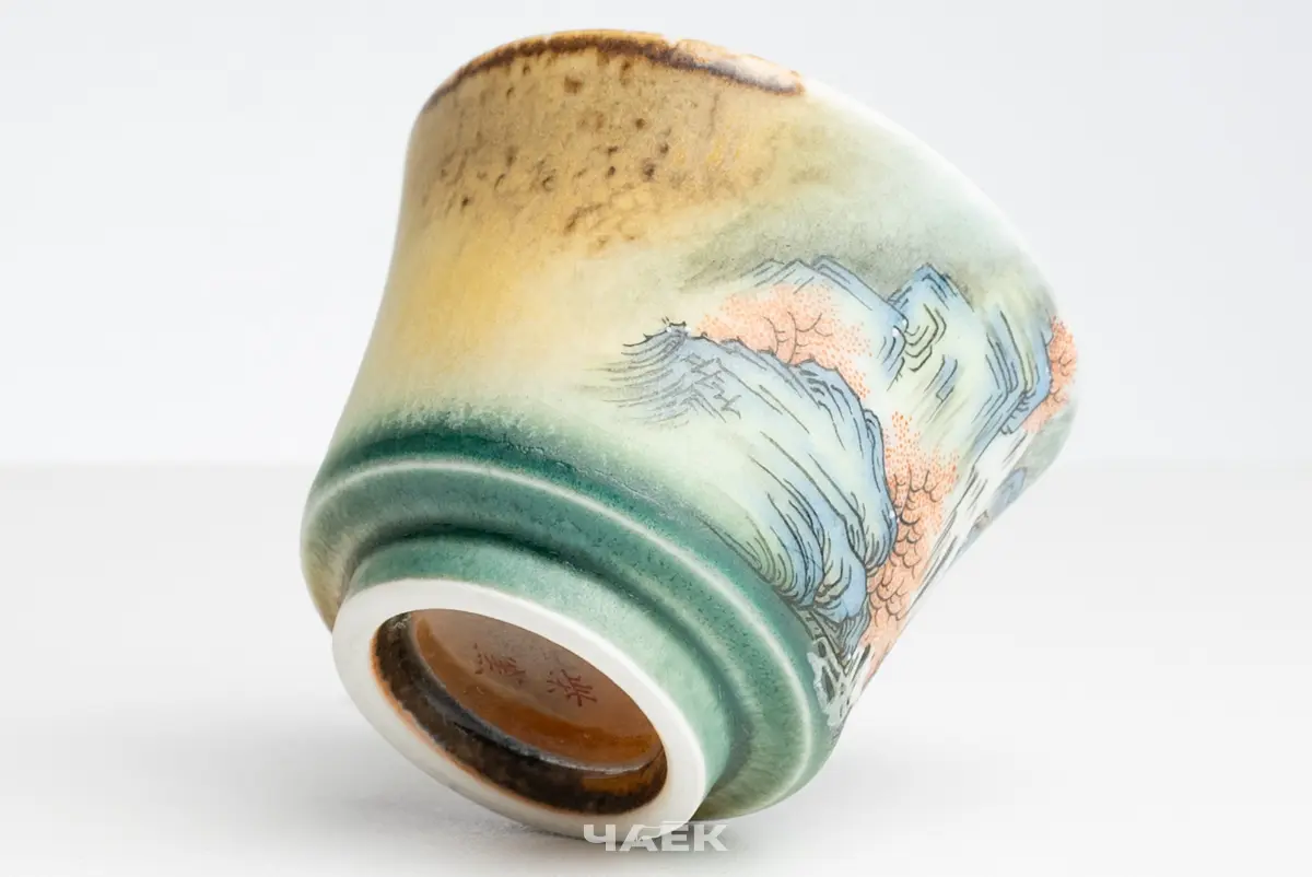 Пиала № 524, керамика Цзиндэчжэнь, 70 мл