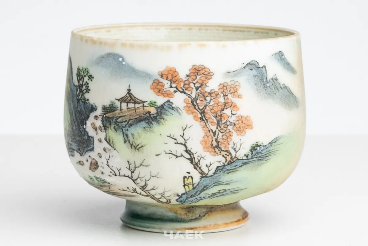 Пиала № 531, керамика Цзиндэчжэнь, 111 мл