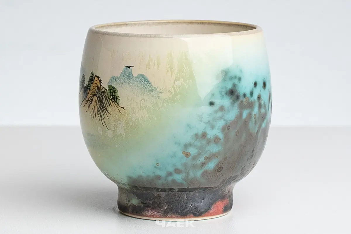 Пиала № 575, керамика Цзиндэчжэнь, 80 мл