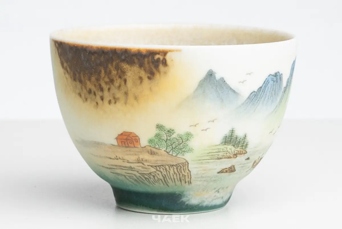 Пиала № 537, керамика Цзиндэчжэнь, 70 мл