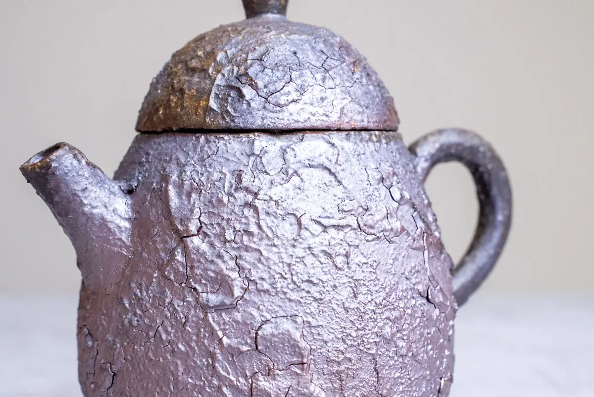 Чайник № 648 «Обратная сторона луны», керамика Дэхуа, 150 мл