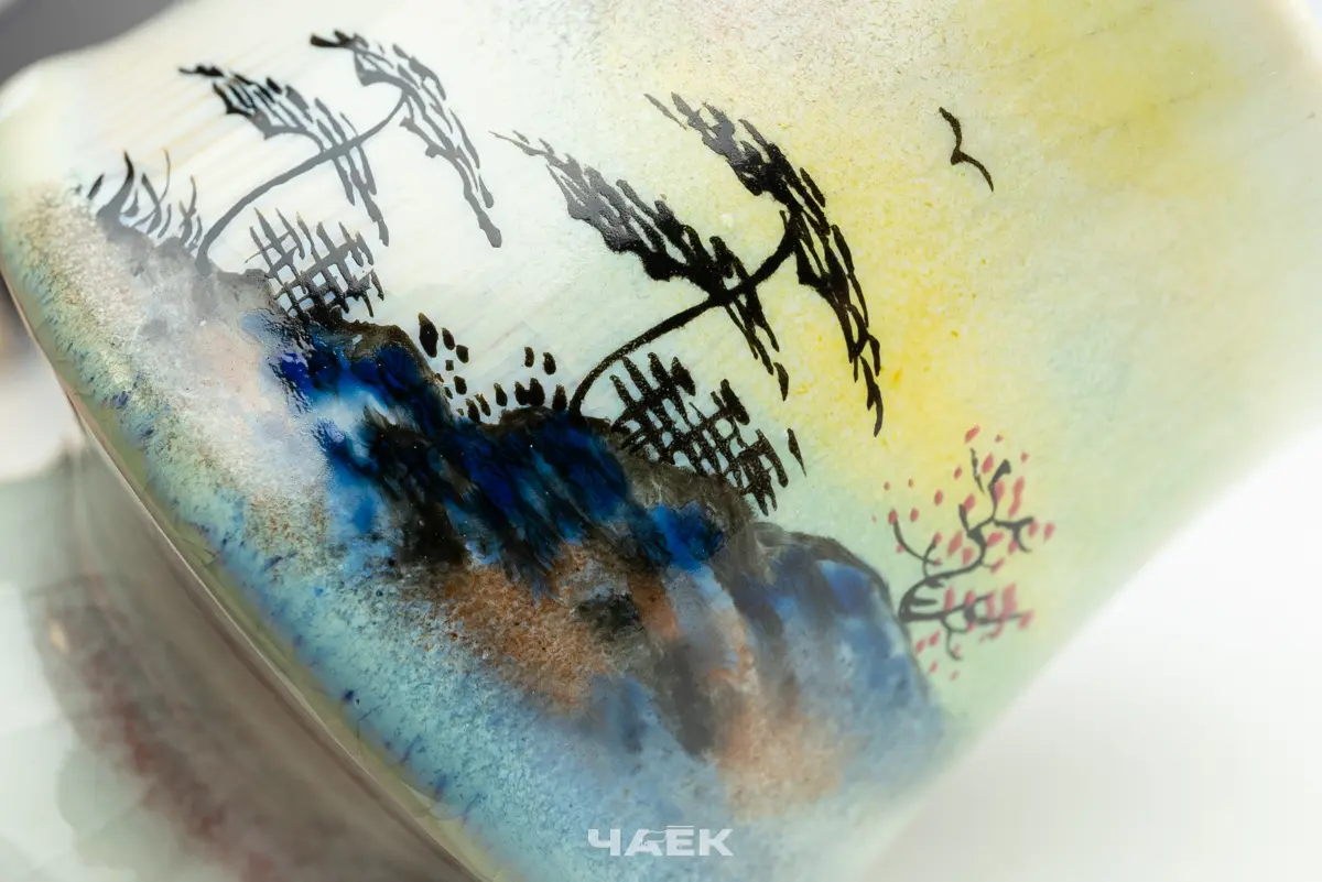 Пиала № 613, керамика Цзиндэчжэнь, 80 мл