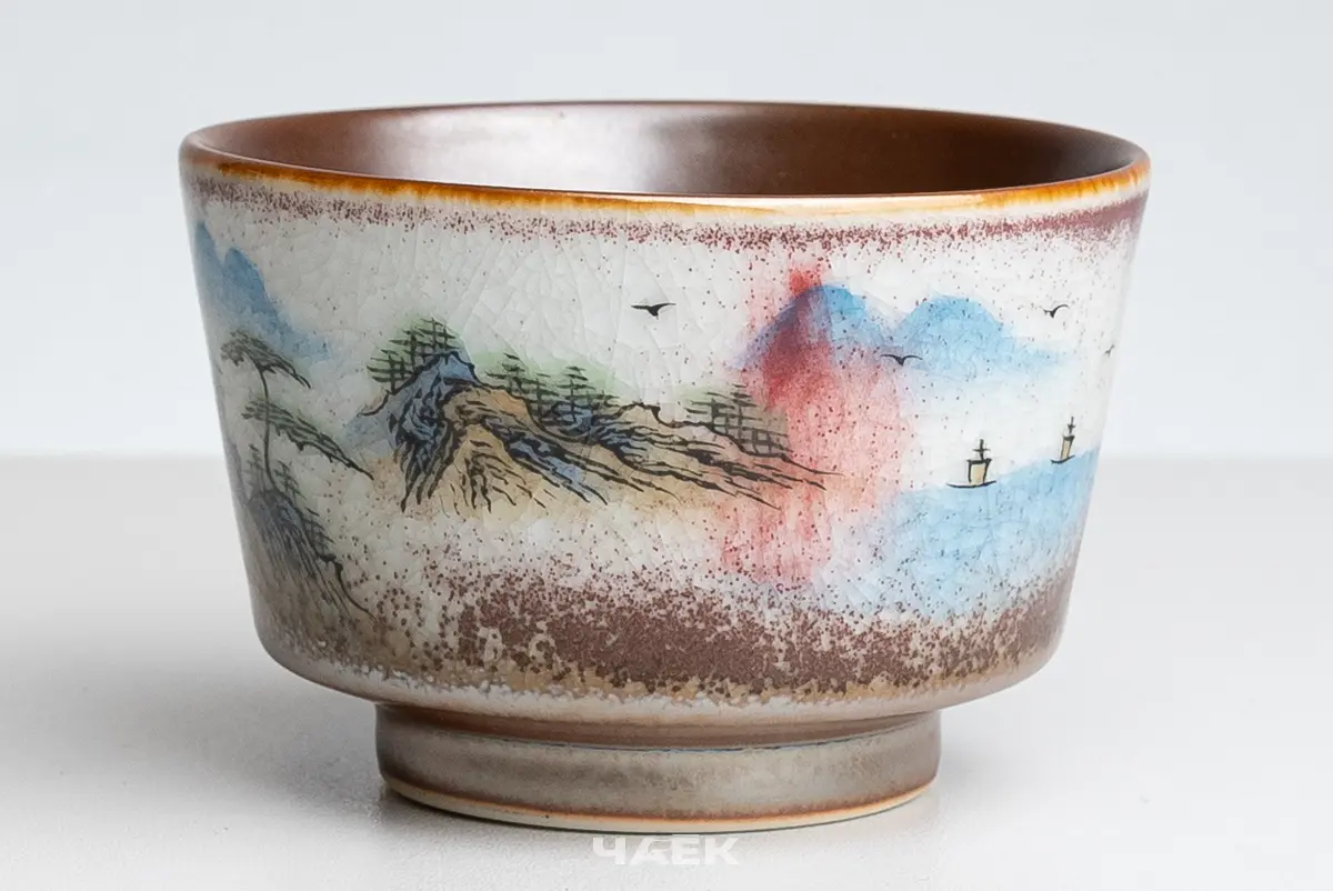 Пиала № 539, керамика Цзиндэчжэнь, 109 мл