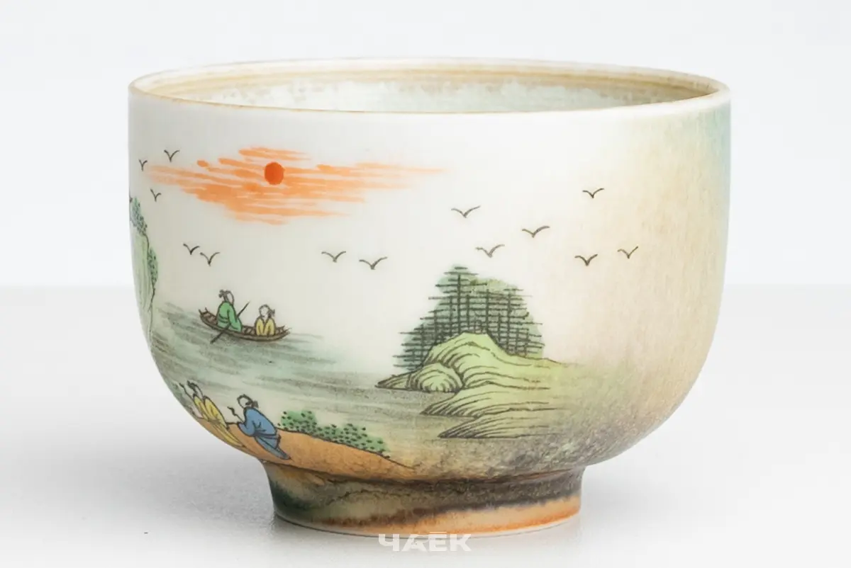 Пиала № 510, керамика Цзиндэчжэнь, 76 мл