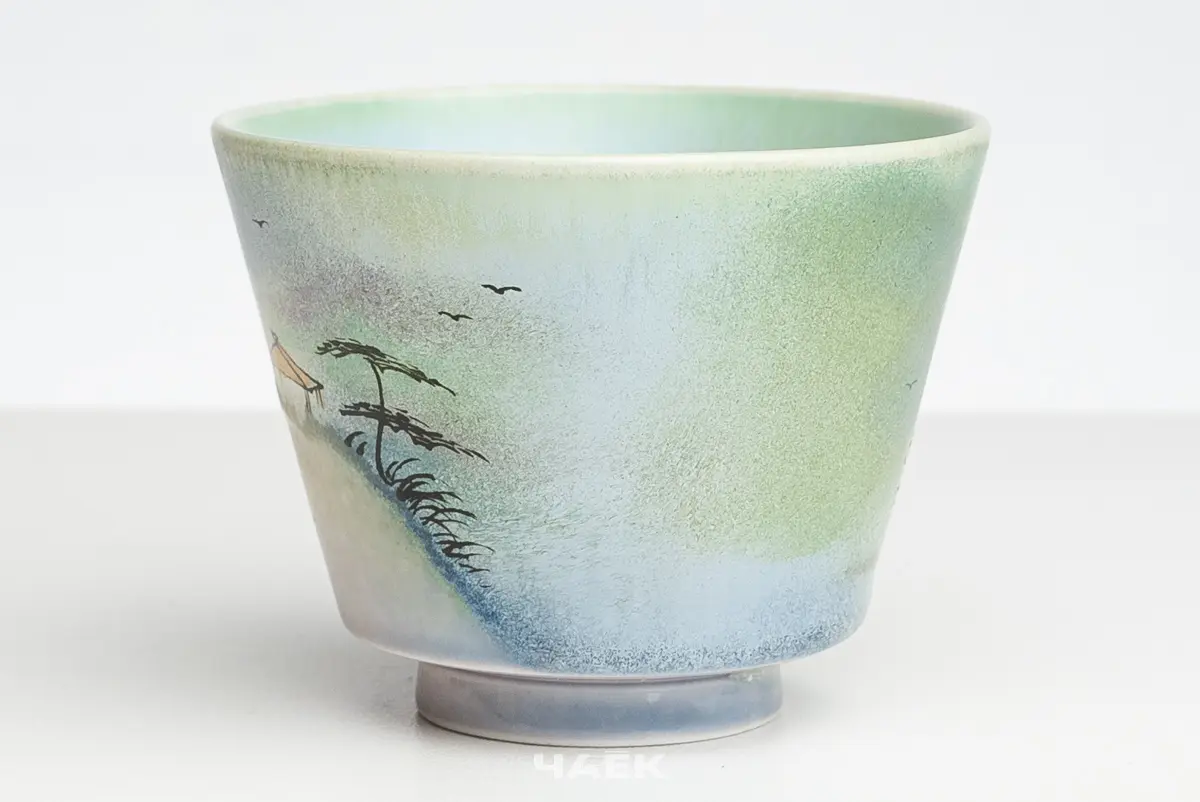 Пиала № 608, керамика Цзиндэчжэнь, 110 мл