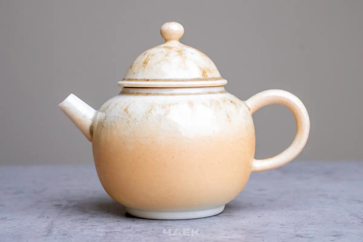 Чайник № 656, керамика Дэхуа, 100 мл