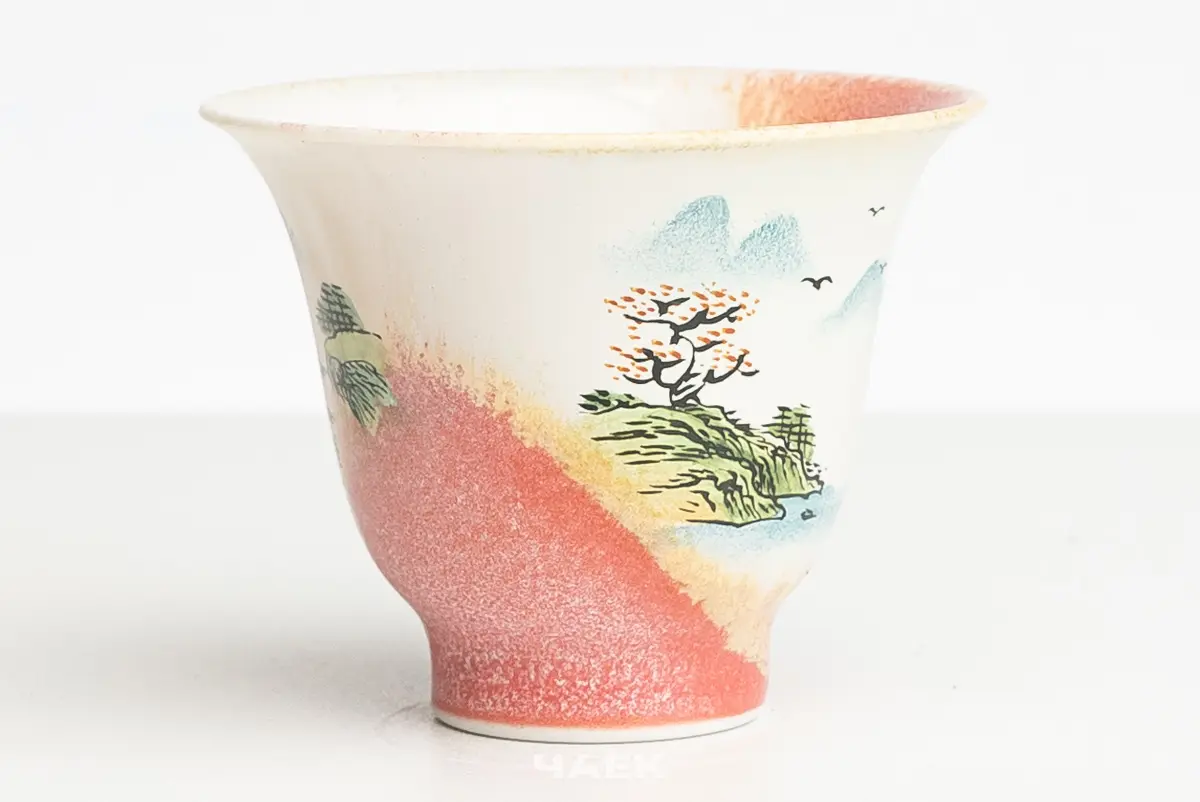 Пиала № 597, керамика Цзиндэчжэнь, 50 мл