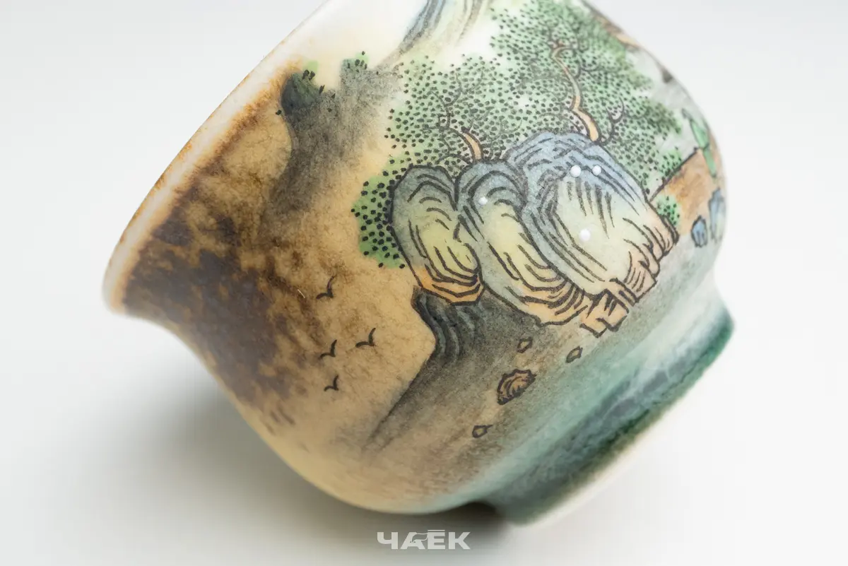 Пиала № 509, керамика Цзиндэчжэнь, 65 мл