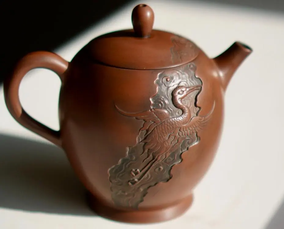 Чайник из Гуанси № 24, керамика Циньчжоу, 210 мл