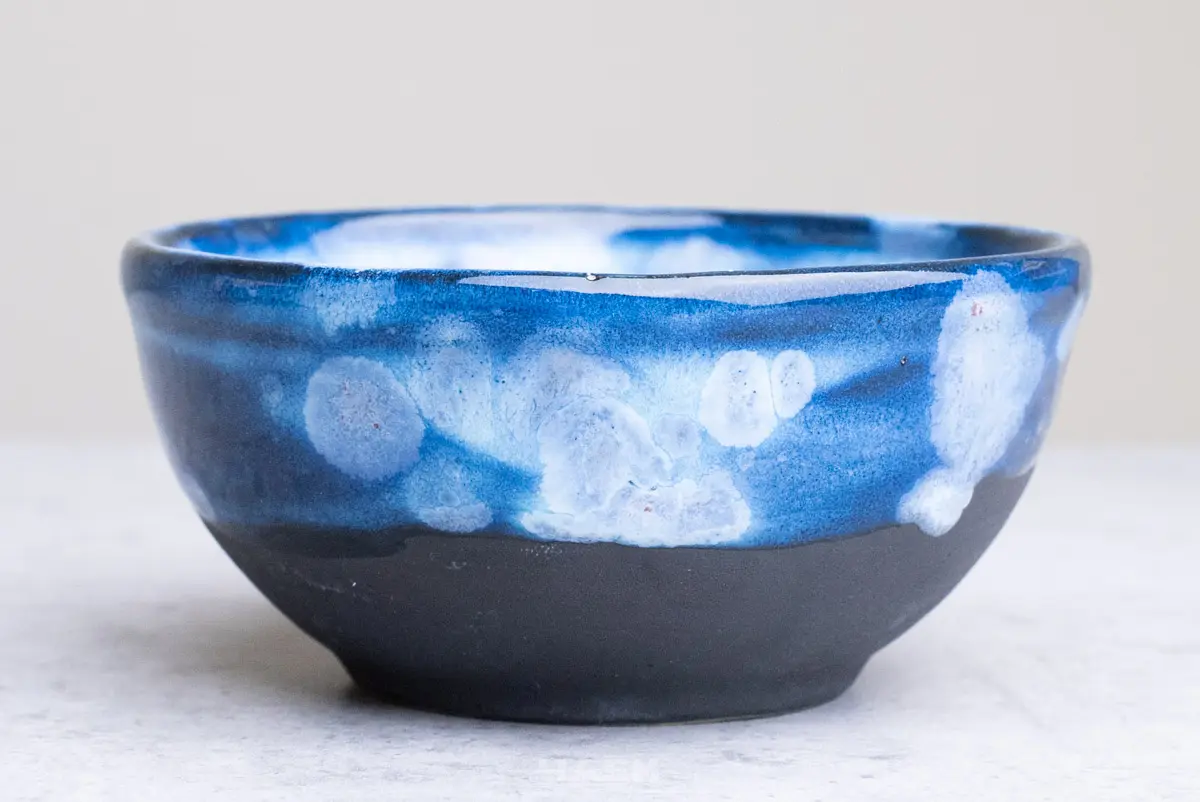 Пиала № 45 «Лазуревая», керамика, 100 мл