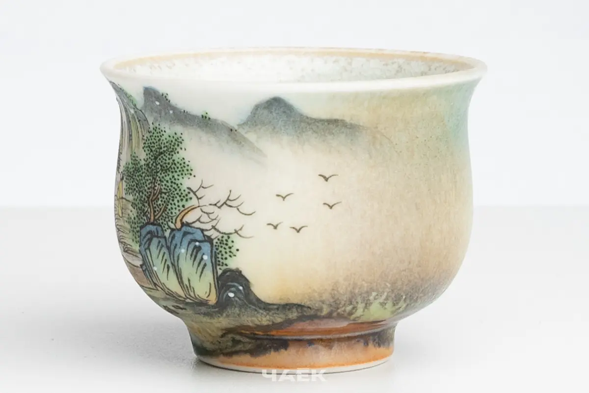 Пиала № 509, керамика Цзиндэчжэнь, 65 мл