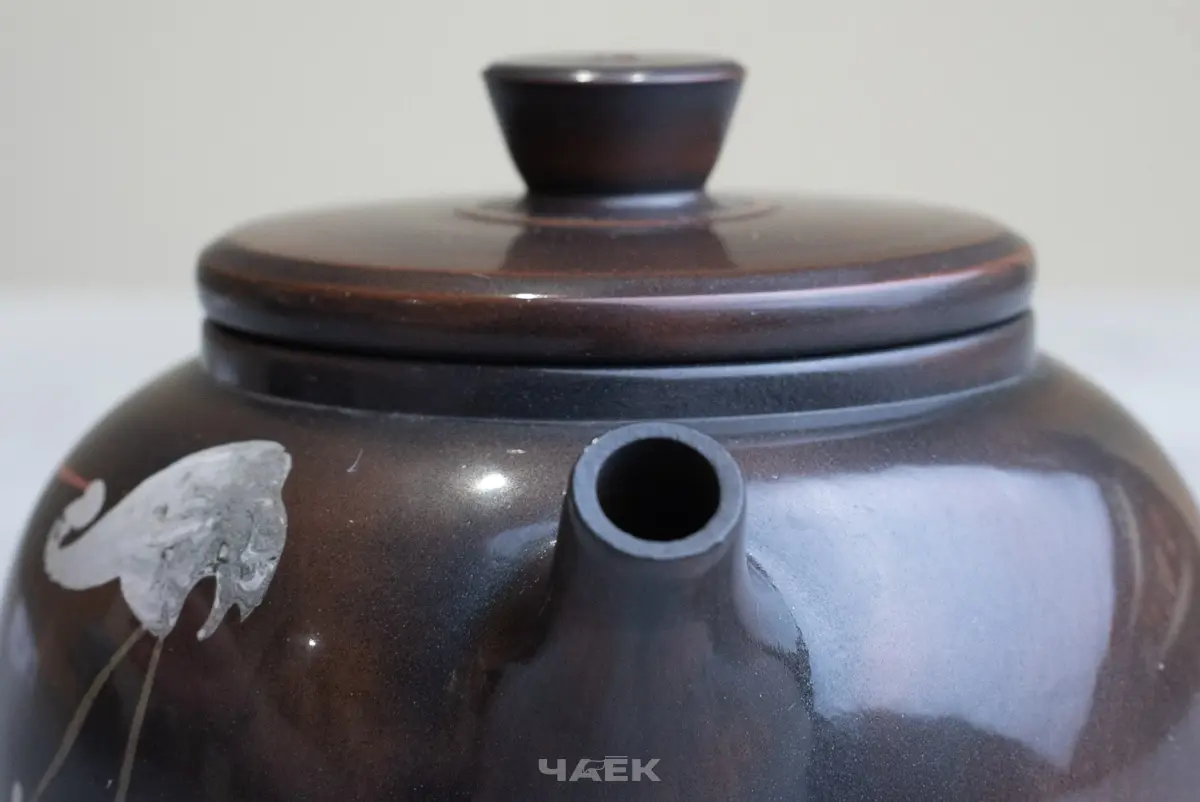 Чайник из керамики Цзяньшуй, 160 мл, № 19