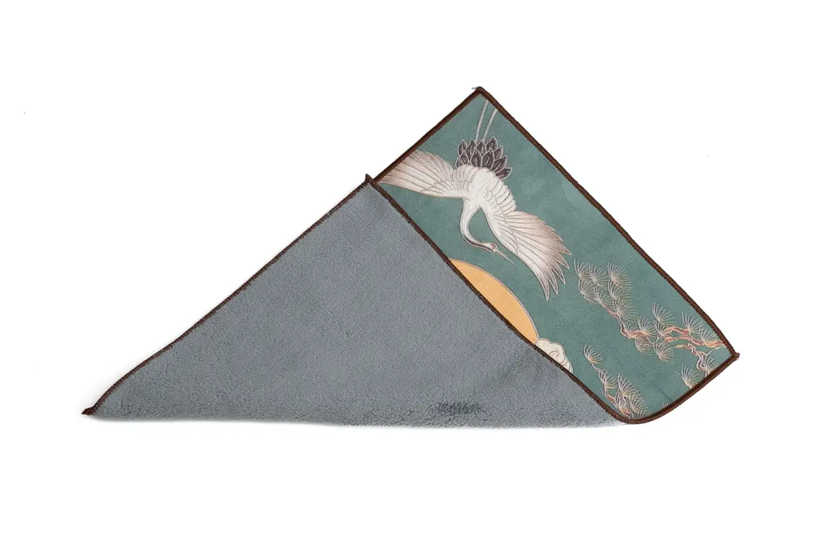 Чайное полотенце «Журавли на рассвете» № 8