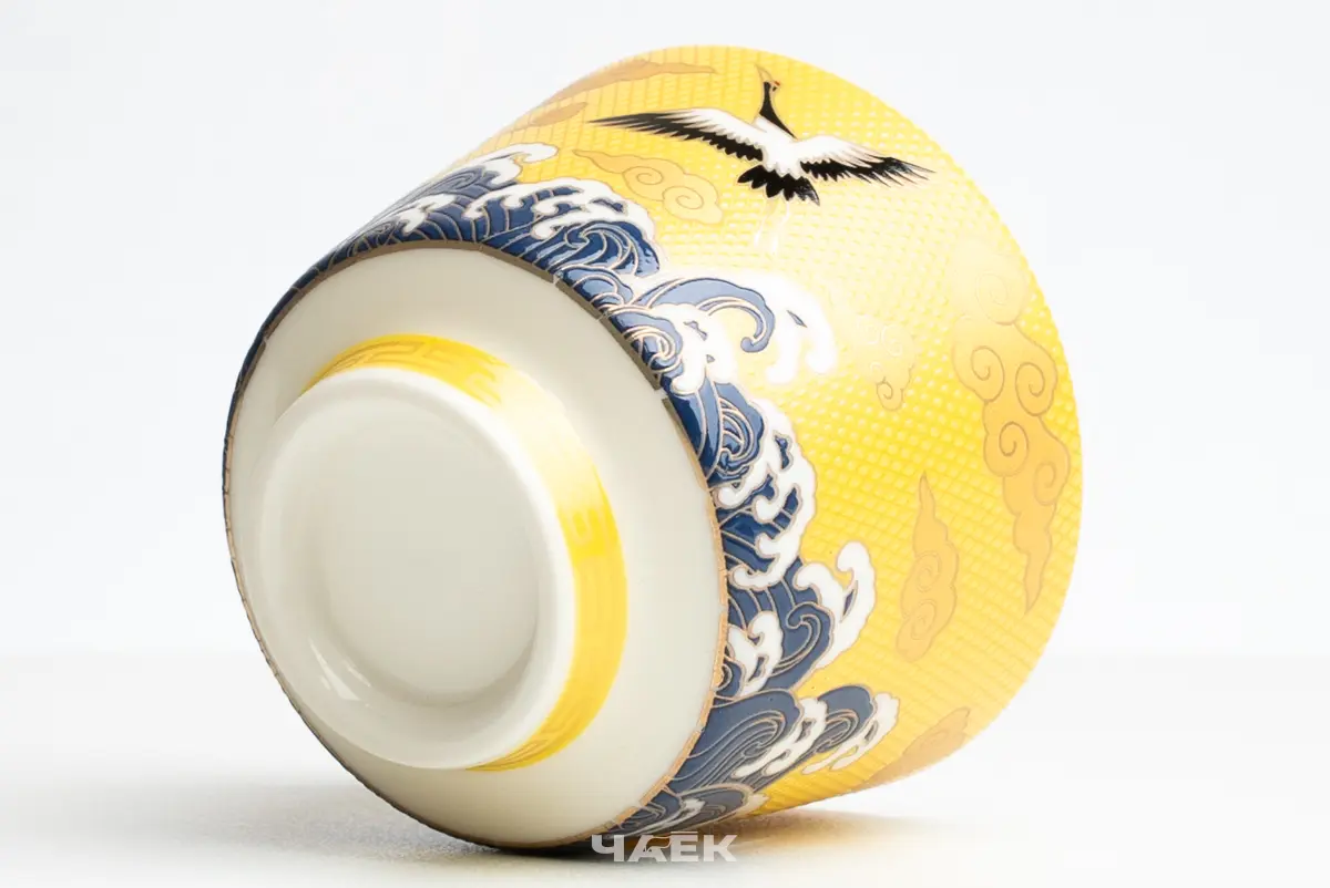 Пиала «Аист» № 28, фарфор, 80 мл