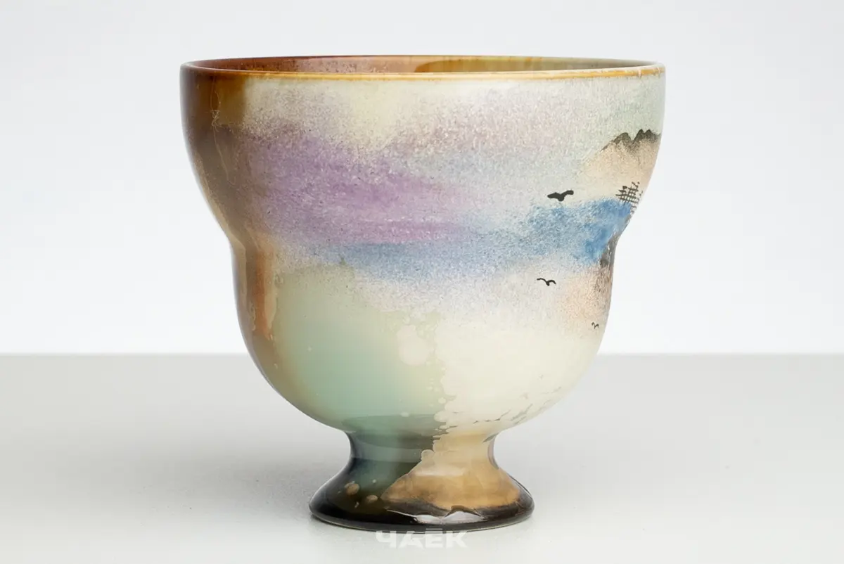 Пиала № 627, керамика Цзиндэчжэнь, 110 мл