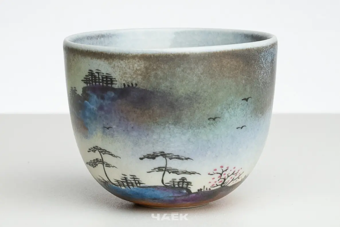 Пиала № 614, керамика Цзиндэчжэнь, 70 мл