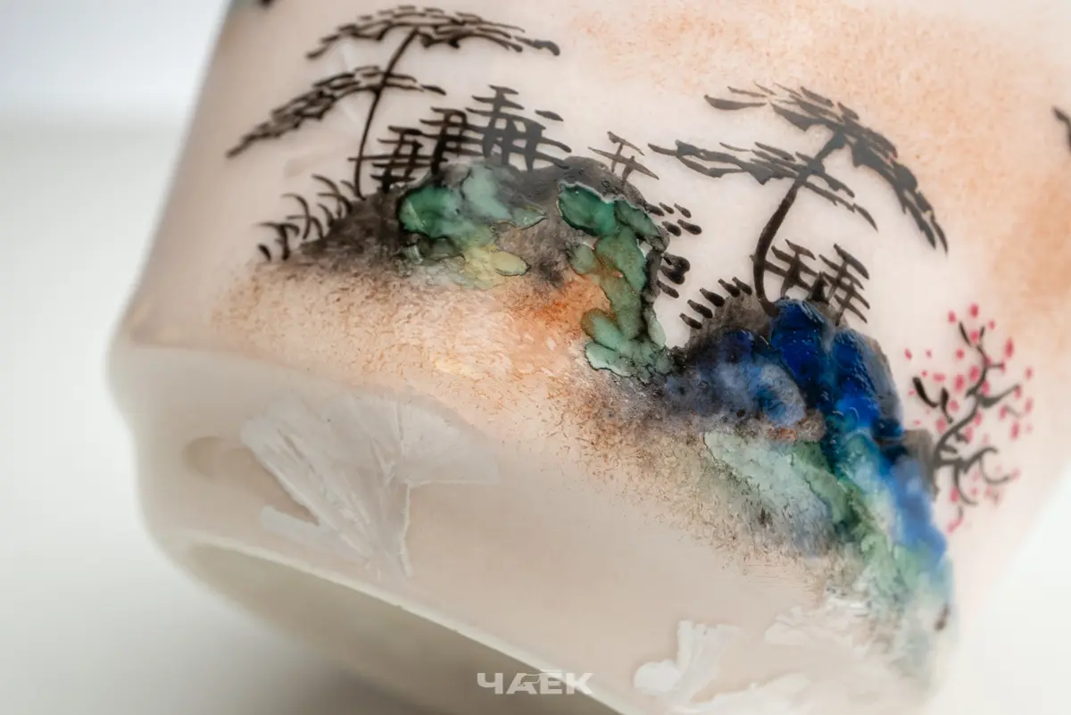 Пиала № 634, керамика Цзиндэчжэнь, 90 мл