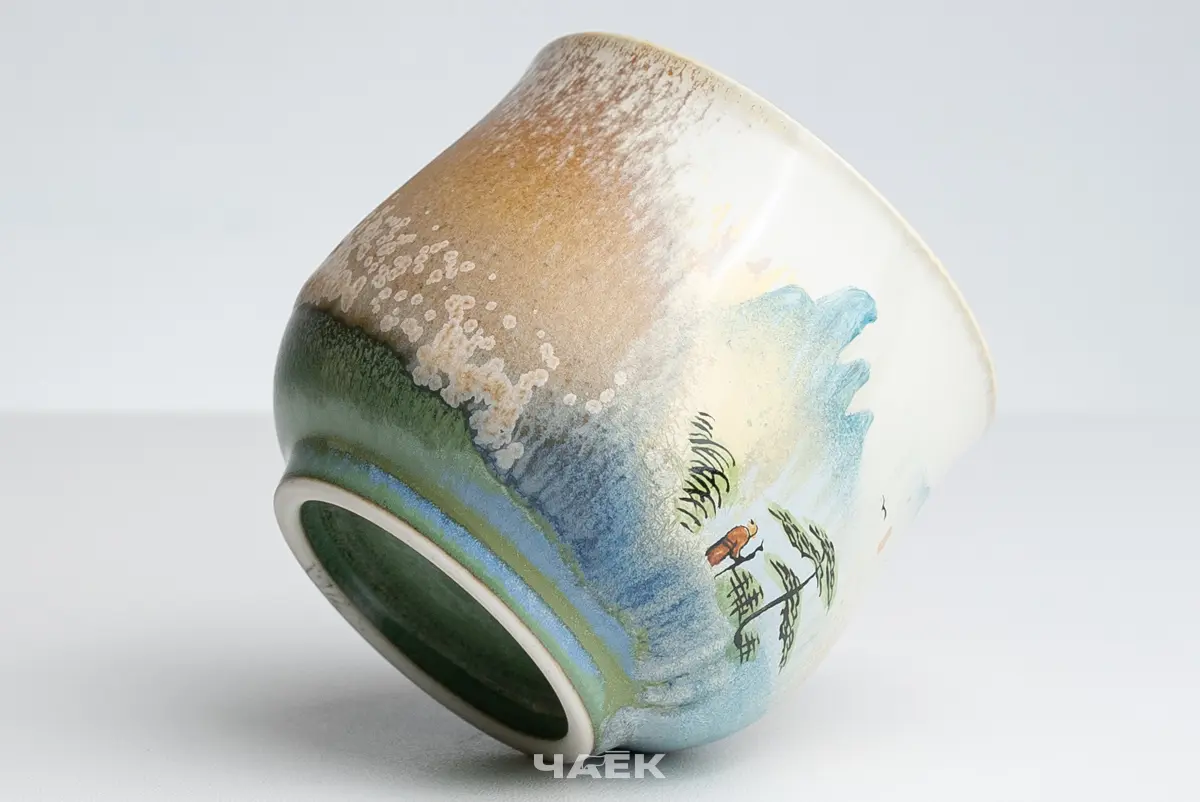 Пиала № 543, керамика Цзиндэчжэнь, 128 мл