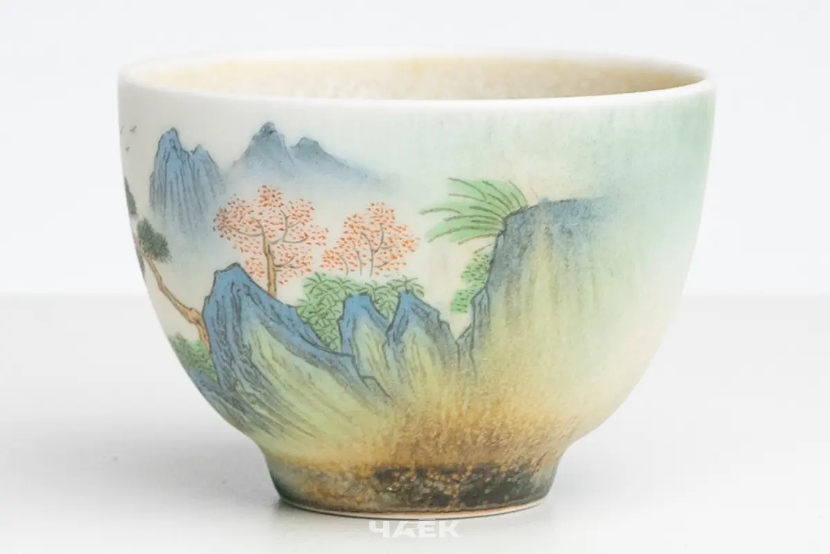 Пиала № 525, керамика Цзиндэчжэнь, 75 мл