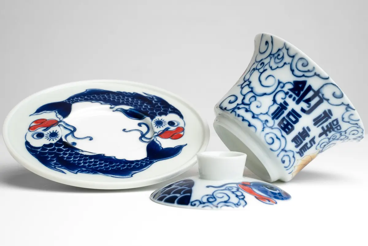 Гайвань № 222, керамика Цзиндэчжэнь, 160 мл